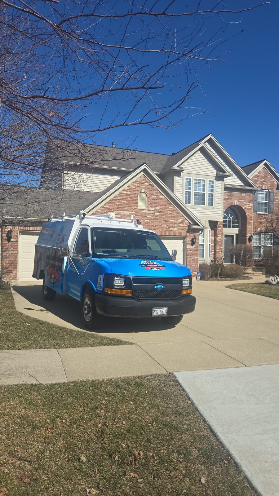 MDM Plumbing truck serving Lake Zurich, IL homeowners